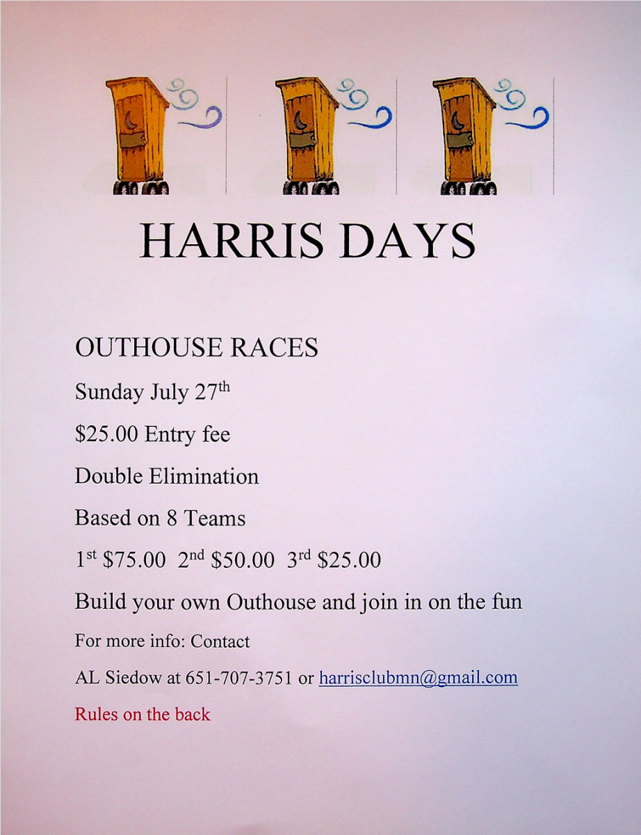 outhouse flyer